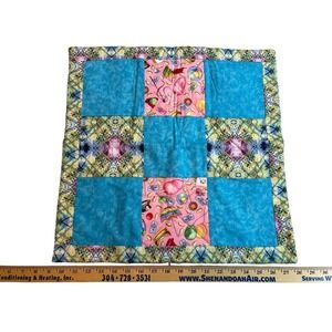 Cotton Candy‎ Balloons Peanuts Circus Summer Quilted Table Topper Handmade